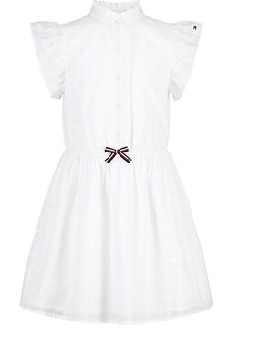 Tommy Hilfiger Big Girls Dobby Short
Sleeve dress
